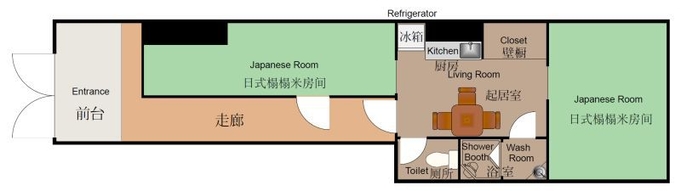 【ファミリー】２DK和室に素泊まり